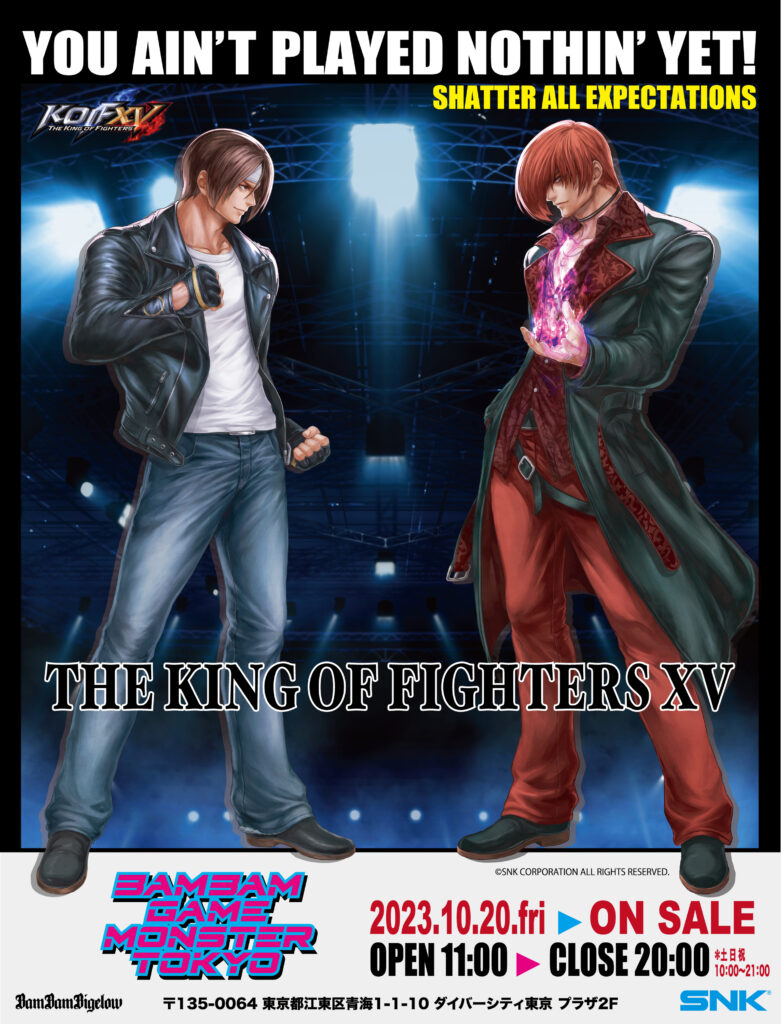 THE KING OF FIGHTERS XV TOKYO - BAMBAM GAMEMONSTER